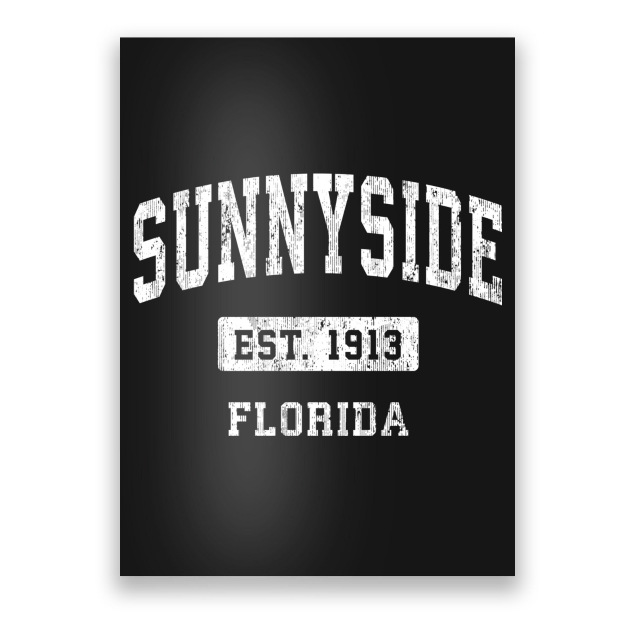 Sunnyside Florida Fl Vintage Sports Poster