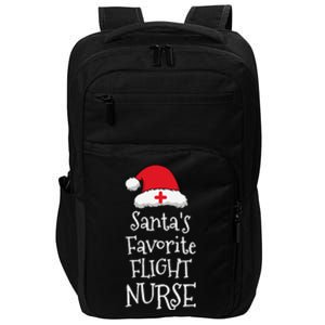 Santas Favorite Flight Nurse Christmas Funny Impact Tech Backpack