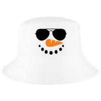 Snowman Face Family Christmas Matching Costume Cool Comfort Performance Bucket Hat