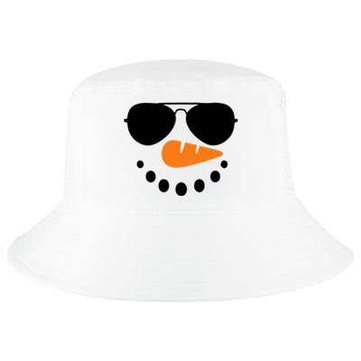 Snowman Face Family Christmas Matching Costume Cool Comfort Performance Bucket Hat