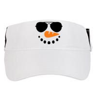 Snowman Face Family Christmas Matching Costume Adult Drive Performance Visor