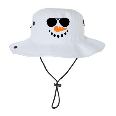 Snowman Face Family Christmas Matching Costume Legacy Cool Fit Booney Bucket Hat