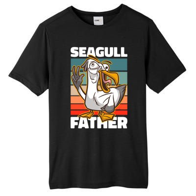 Seagull Father For Father's Day Gift Tall Fusion ChromaSoft Performance T-Shirt