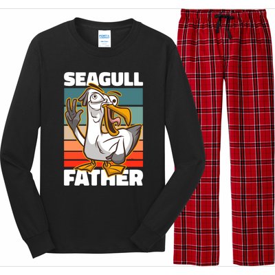 Seagull Father For Father's Day Gift Long Sleeve Pajama Set