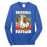 Seagull Father For Father's Day Gift Long Sleeve Shirt