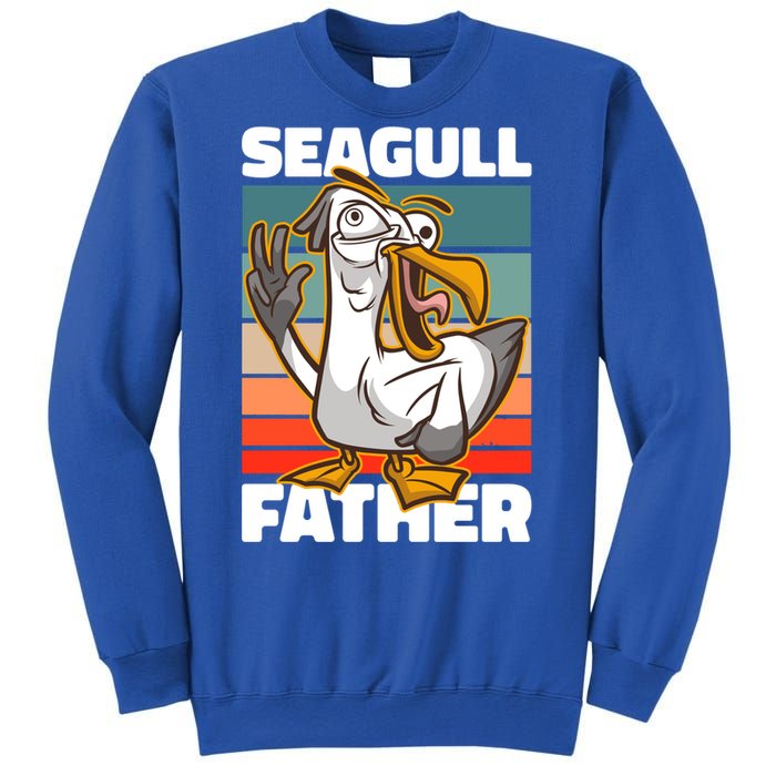 Seagull Father For Father's Day Gift Sweatshirt