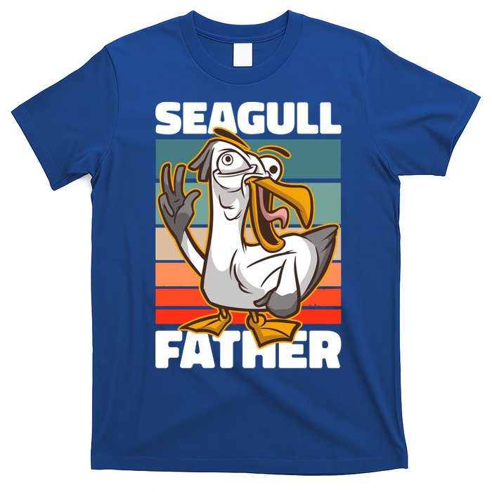 Seagull Father For Father's Day Gift T-Shirt