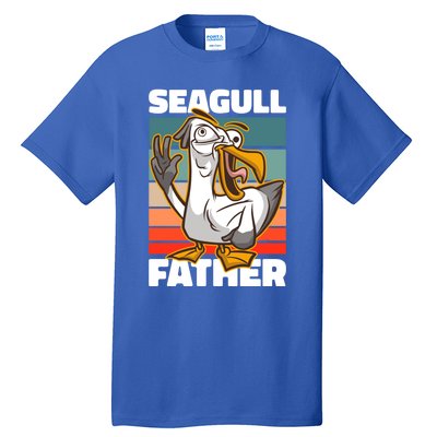 Seagull Father For Father's Day Gift Tall T-Shirt