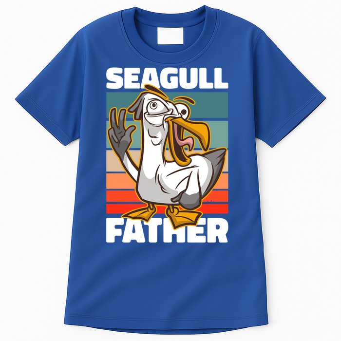 Seagull Father For Father's Day Gift Tall T-Shirt