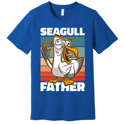 Seagull Father For Father's Day Gift Premium T-Shirt