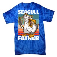 Seagull Father For Father's Day Gift Tie-Dye T-Shirt