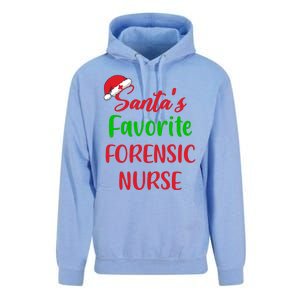 Santas Favorite Forensic Nurse Funny Christmas Unisex Surf Hoodie