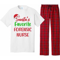 Santas Favorite Forensic Nurse Funny Christmas Pajama Set