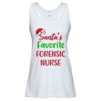 Santas Favorite Forensic Nurse Funny Christmas Ladies Essential Flowy Tank