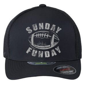 Sunday Funday Football Lover Flexfit Unipanel Trucker Cap