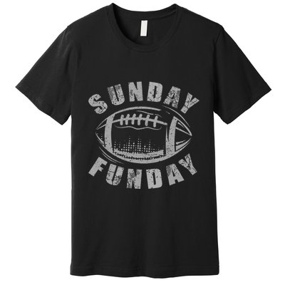 Sunday Funday Football Lover Premium T-Shirt
