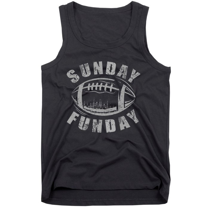 Sunday Funday Football Lover Tank Top