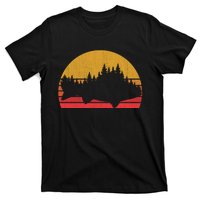 Steelhead Fishing Forest Treeline Trout Fisherman Gift T-Shirt