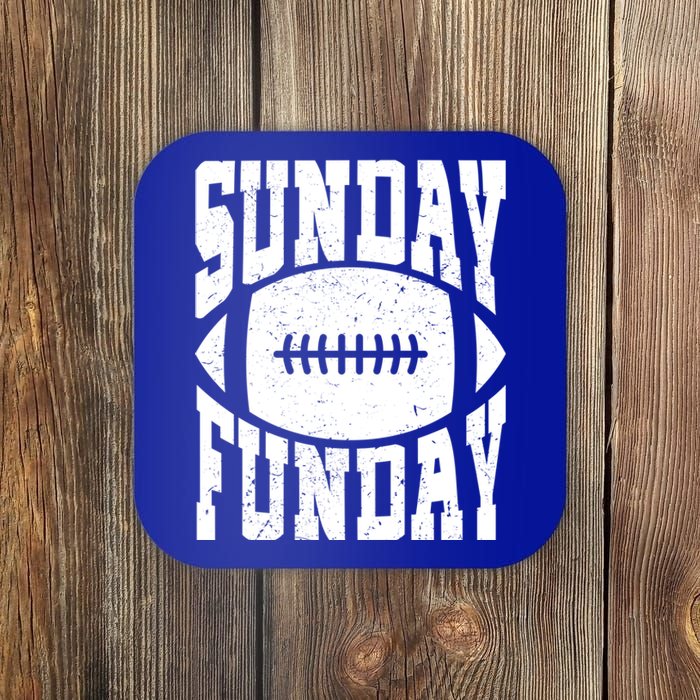 Sunday Funday Funny Football Quote For Sport Lovers Meaningful Gift Coaster