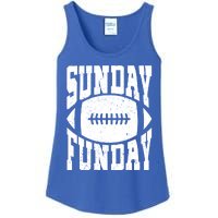 Sunday Funday Funny Football Quote For Sport Lovers Meaningful Gift Ladies Essential Tank