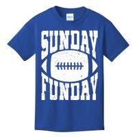 Sunday Funday Funny Football Quote For Sport Lovers Meaningful Gift Kids T-Shirt