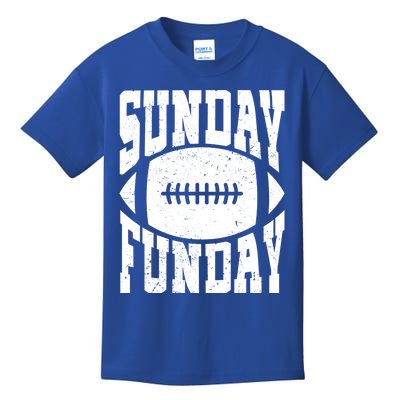 Sunday Funday Funny Football Quote For Sport Lovers Meaningful Gift Kids T-Shirt