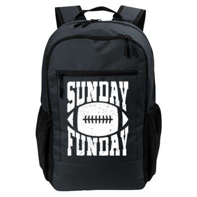 Sunday Funday Funny Football Quote For Sport Lovers Meaningful Gift Daily Commute Backpack