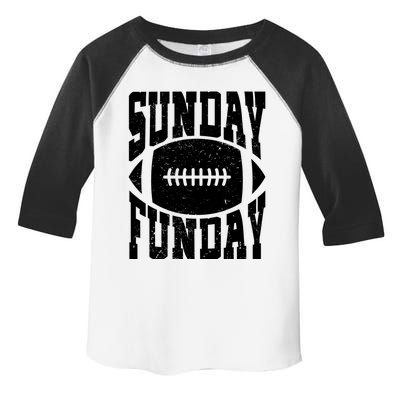 Sunday Funday Funny Football Quote For Sport Lovers Meaningful Gift Toddler Fine Jersey T-Shirt