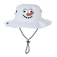 Snowman Face Family Christmas Matching Costume Legacy Cool Fit Booney Bucket Hat