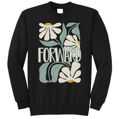 Subtle Floral Forward Flower Tall Sweatshirt