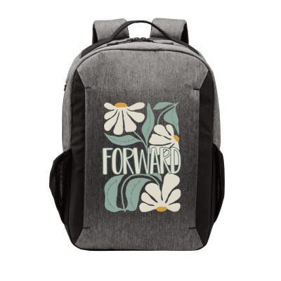 Subtle Floral Forward Flower Vector Backpack