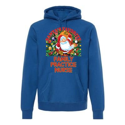 Santas Favorite Family Practice Nurse Nursing Accessories Gift Premium Hoodie