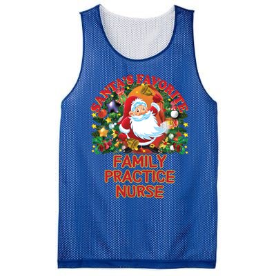 Santas Favorite Family Practice Nurse Nursing Accessories Gift Mesh Reversible Basketball Jersey Tank