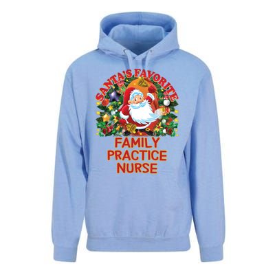 Santas Favorite Family Practice Nurse Nursing Accessories Gift Unisex Surf Hoodie