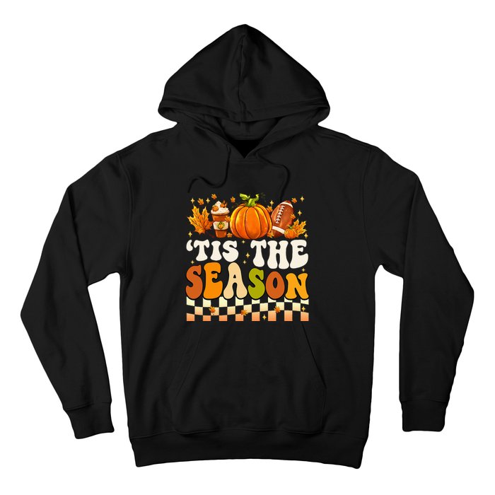 Seasonal Fall Football Pumpkin Leaf Coffee Mug Hoodie