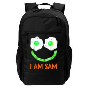 Smile Face Green Eggs Funny St Patrick Breakfast Ham Daily Commute Backpack