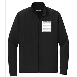 Scorpio Facts Gift Stretch Full-Zip Cadet Jacket