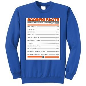 Scorpio Facts Gift Sweatshirt