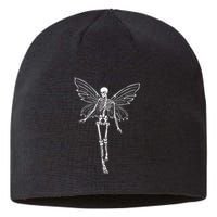 Skeleton Fairy Grunge Fairycore Aesthetic Goth Gothic Sustainable Beanie