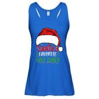 SantaS Favorite Golf Coach Funny Christmas Golf Coach Cute Gift Ladies Essential Flowy Tank