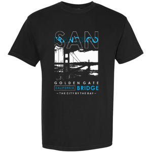 San Francisco Golden Gate Bridge California Garment-Dyed Heavyweight T-Shirt