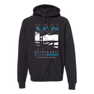 San Francisco Golden Gate Bridge California Premium Hoodie