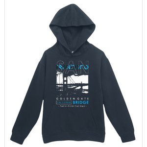 San Francisco Golden Gate Bridge California Urban Pullover Hoodie