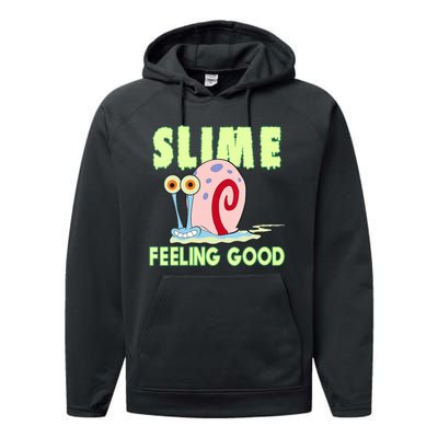 Slime Feeling Good Performance Fleece Hoodie