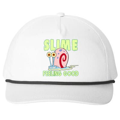 Slime Feeling Good Snapback Five-Panel Rope Hat