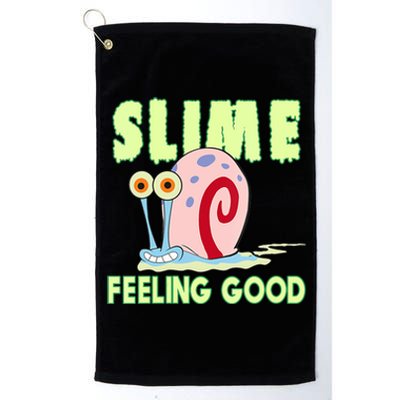 Slime Feeling Good Platinum Collection Golf Towel