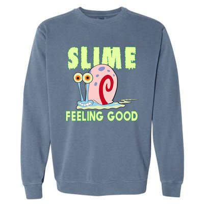 Slime Feeling Good Garment-Dyed Sweatshirt