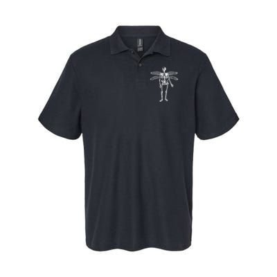 Skeleton Fairy Grunge Fairycore Aesthetic Gothic Cottagecore Polo