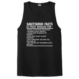 Sagittarius Facts Gift Funny Sagittarius Birthday Zodiac Funny Gift PosiCharge Competitor Tank