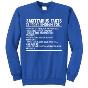 Sagittarius Facts Gift Funny Sagittarius Birthday Zodiac Funny Gift Sweatshirt